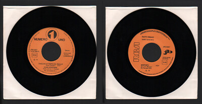 7'' IVAN GRAZIANI HAHNKOPFSCHNEIDER / PATTY PRAVO FEEL DICH PROMO JUKE BOX