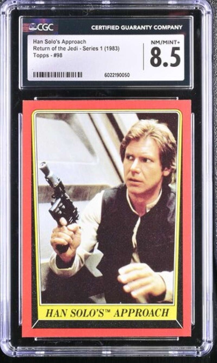 1983 TOPPS STAR WARS RETURN OF THE JEDI #98 HAN SOLO'S APPROACH