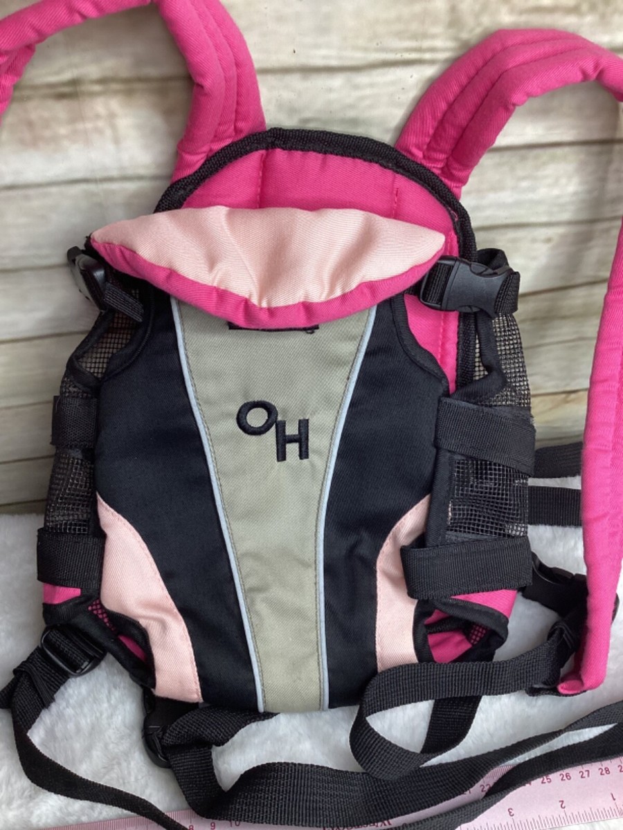 Kyjen Front Backpack Carrier For Small Dog or Cat Pink (i)