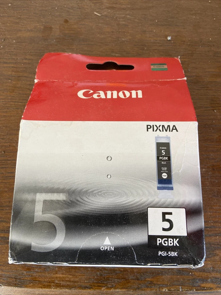 canon pixma 5 PGBK BLACK NOIR NEUF PGI-5BK - Photo 1/4
