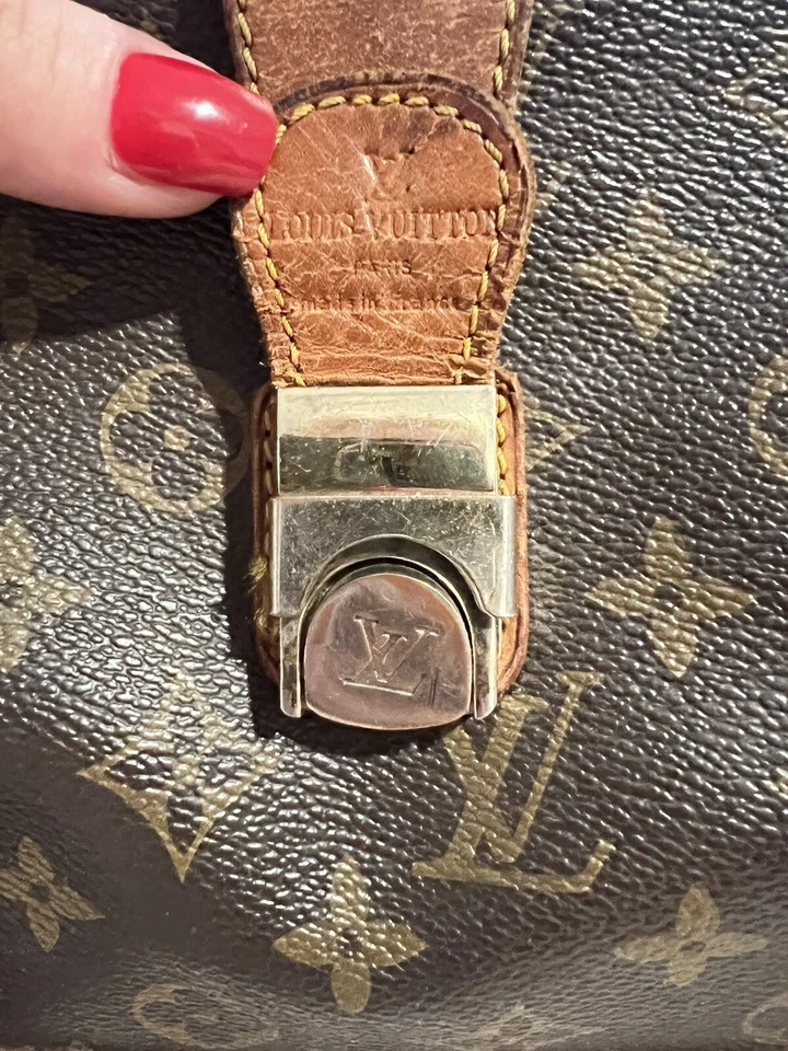 Bolso médico antiguo con monograma LOUIS VUITTON RARO Foto 3 de 4