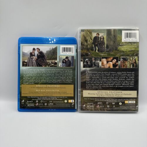 Outlander: Season 1, Vol 1 (Blu-ray, 2-Disc) & Season 1, Vol.2 (dvd 2-Disc) - Picture 2 of 3