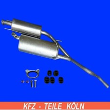 OPEL ASTRA F KOMBI 1.4 1.6 Mittelschalldämpfer + Endschalldämpfer Auspuff
