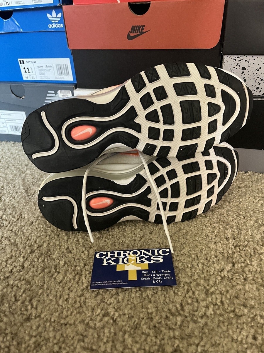 Size 8 - Nike Air Max 97 Essential White Melon Mint Volt 2020 | eBay