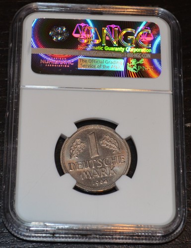 1964-J Germany Mark Graded by NGC as UNC Details - Picture 3 of 4