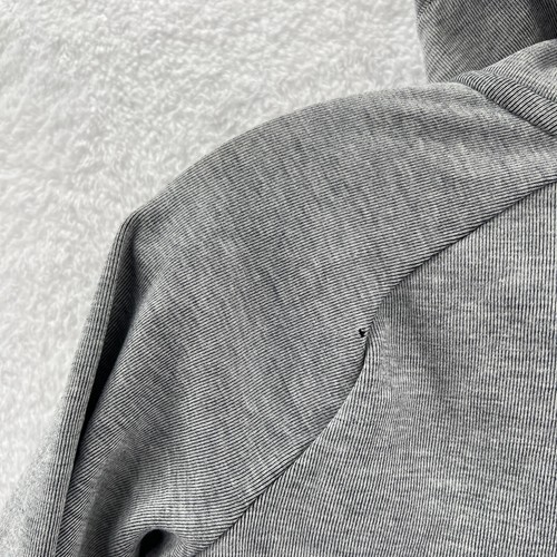 Nike Hoodie Boys XS Gray Full Zip Zip Long Sleeve Jacket Logo Youth Extra Small - Picture 17 of 18