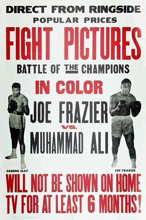 MUHAMMAD ALI/JOE FRAZIER “FIGHT OF THE CENTURY”1971 CCTV BOXING