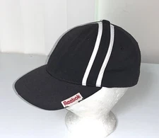 Reebok Classic Union Jack Vtg 1980s Flexfit Black Hat 7 3/8 Korea
