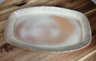 Vintage Frankoma Pottery Platter Tray 7QS Mayan Aztec Rectangular