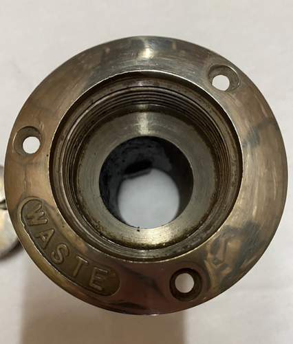 Seachoice Stainless Steel Waste Deck Fill with Cap - Picture 2 of 3