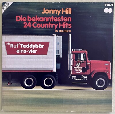 Doppel-LP, Jonny Hill, Die Bekanntesten 24 Country Hits In Deutsch, RCA 1979