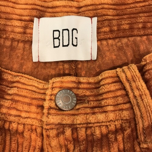 Urban Outfitters BDG Wide Wale Corduroy High Rise Baggy Pants 30 Streetwear 90’s - Picture 4 of 12