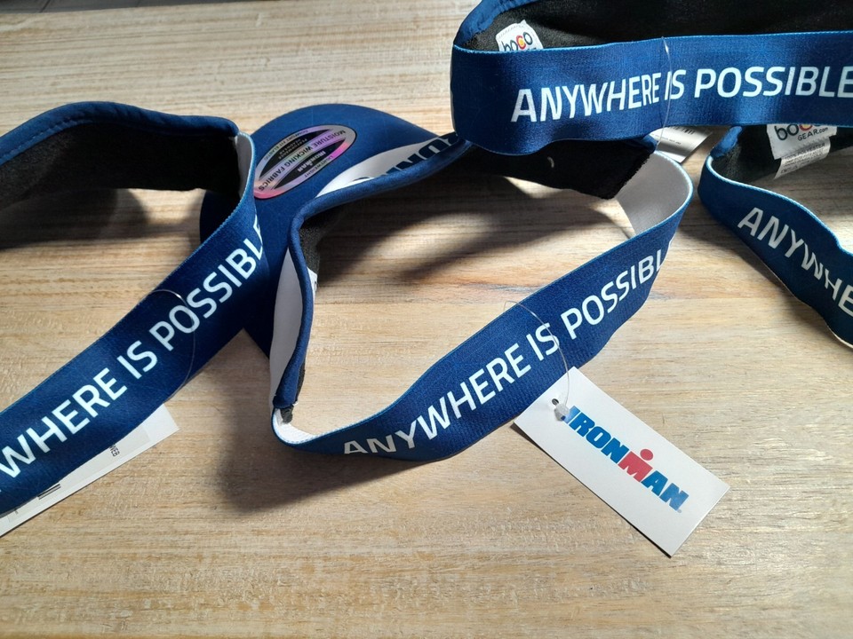 Lot of 4 New Ironman VR BOCO Gear white Marathon Triathlon Quick Dry