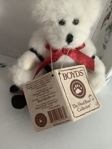 Boyds Bears GIDDY-UP LADYBUG Plush 4.5” Bear Riding Ladybug, NWT - Picture 7 of 8