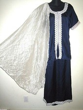 Girls Sharara / lehenga Pakistani / Indian Blue 3 pcs set , girls / women.