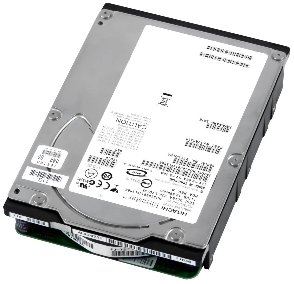 Hitachi Ultrastar 10K300 HUS103014FL3800 146GB 10000U/Min 8MB SCSI U320 3.5 " - Image 2 of 3