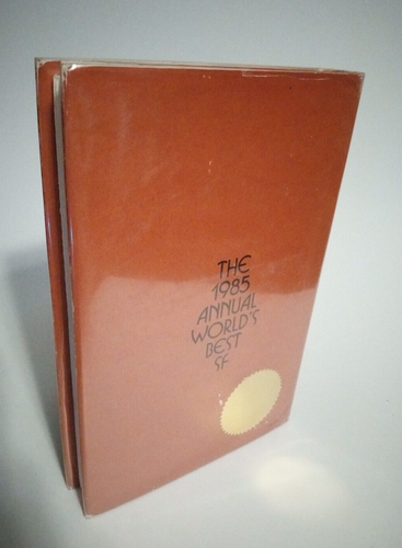 The 1985 Annual Worlds Best SF HC DJ BCE Donald A Wollheim DAW - Picture 2 of 4