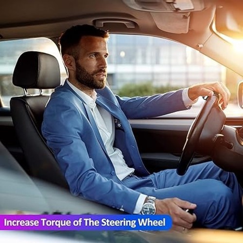 Universal Steering Wheel Spinner Knob Metal Booster Handle for Car Truck SUV - 第 4/4 張圖片