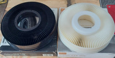 Kodak GAF Sawyer Sears style 2x2 100 slide capacity rotary trays 2 pack