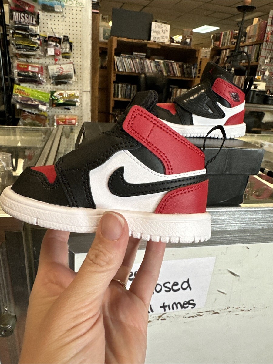Nike Air Jordan 1 赤/白/黒 キッズスニーカー 新品 16㎝ NIKE ナイキ JORDAN 1 MID ALT (TD) エアジョーダン1