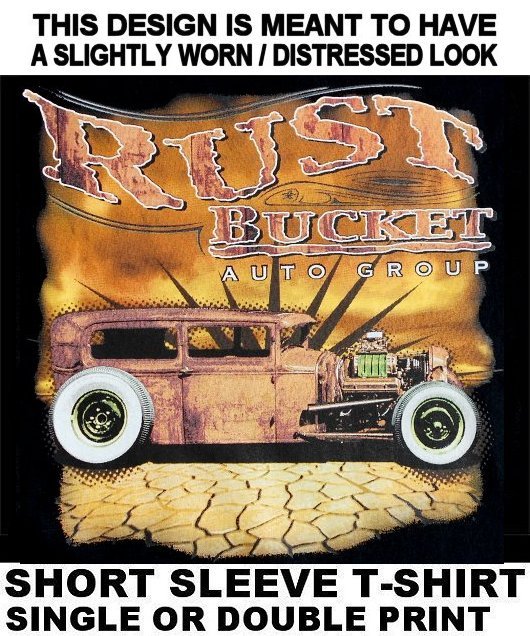 OLD SCHOOL RUST BUCKET AUTO GROUP HOT RAT STREET ROD BLOWER SKULL 