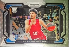 2024 Panini Prizm Draft Picks Zaccharie Risacher Rookie Variation #69