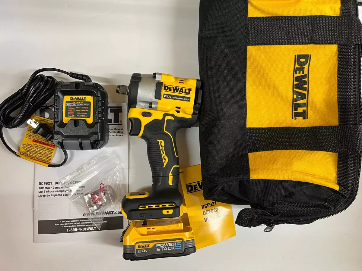 DEWALT 20V MAX XR Brushless 1/2 In. High Torque Cordless Impact