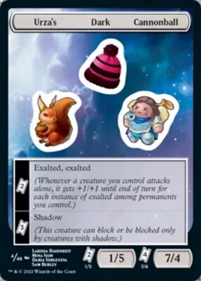 MTG Unfinity Sticker Sheet - Urza's / Dark / Cannonball #004 | eBay MTG Unfinity Sticker Sheet - Urza's / Dark / Cannonball #004 | eBay