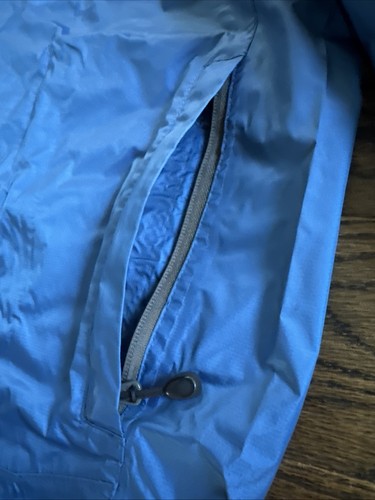 Simms Fishing Hyalite Rain Jacket Mens Medium Blue Herman Lucerne Memorial NEW! - Picture 11 of 14