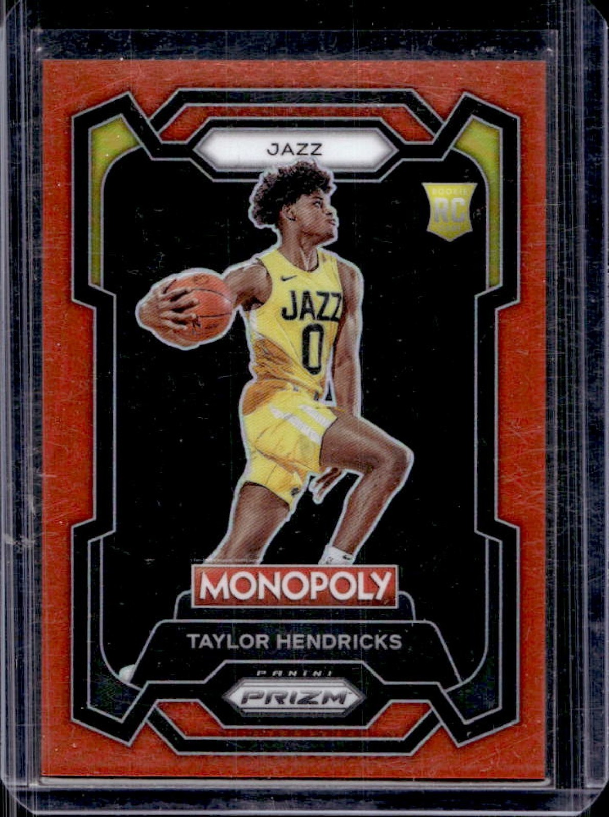 2023-24 Prizm Monopoly Taylor Hendricks RC Orange #/124 Jazz