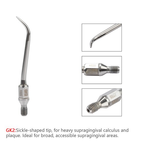 GK1 GK2 GK3 Dental Ultraschall Scaler Spitzen für KAVO Scaling Handstück SONICflex - Bild 16 von 22