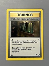 The Rocket's Training Gym Pokemon Gym Heroes 104/132 LP