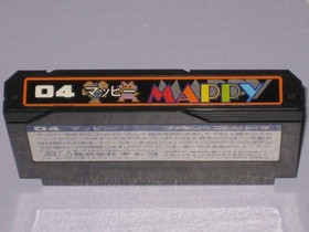 Mappy W/Box Manual Rare Famicom FC Namco Used Game NTSC-J From Japan