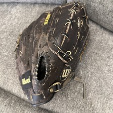 WILSON Black Leather Baseball Elite Series Glove A2485 Elite 4 14 Inch