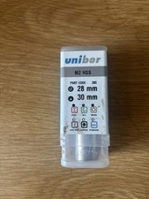 Unibor 28mm , 30mm depth HSS M2 rotabroach type mag hole cutters magnetic drill