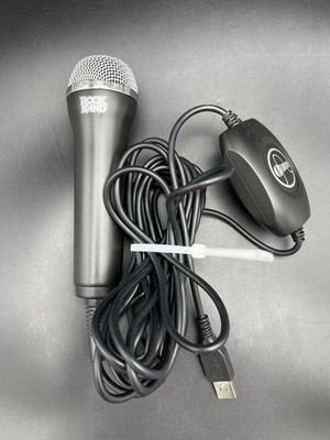 Logitech Rock Band Wired USB Microphone Sony PlayStation 3 Preowned Not Tested