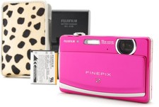     NEAR MINT FUJIFILM FinePix Z90 14.2MP Pink Digital Camera English OK JAPAN