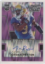 2016 Prizm Collegiate Draft Picks Purple Flash 20/99 Jordan Payton #158 Auto 1o3