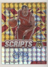 2020-21 Panini Mosaic Scripts Gold Prizm Brent Barry #SC-BBR Auto 0b2