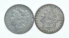 1885-O & 1890 Morgan Silver Dollar $1 Bullion Collection Lot *209