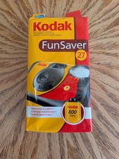 KODAK FUN SAVER 35mm FLASH CAMERA 27 EXPOSURES Exp 9/2009 NEW SEALED