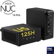 ASUS NUC 14Pro Barebone kit Intel Core Ultra 5-125H WiFi 6E BT 5.3 NO RAM/NO SSD