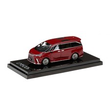 Hobby Japan 1/64 LEXUS LM500h RHD 4 Seater Red Diecast Scale Model  HJ641076AR