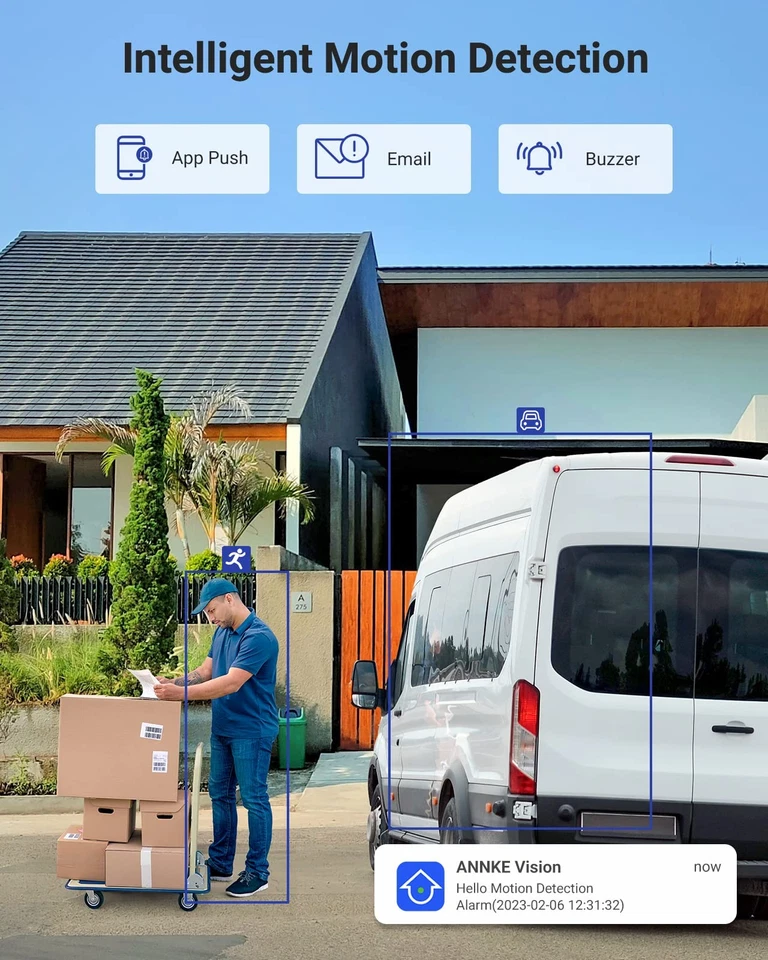 8CH 3K Lite AI DVR with Human/Vehicle Detection, H.265+ Surveillance Security... - Image 4 of 4