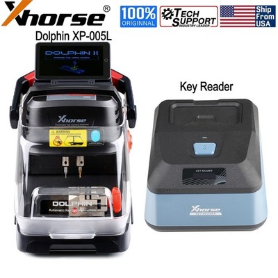 Xhorse Dolphin II XP-005L XP005L Machine with Adjustable Screen &  K-ey Reader
