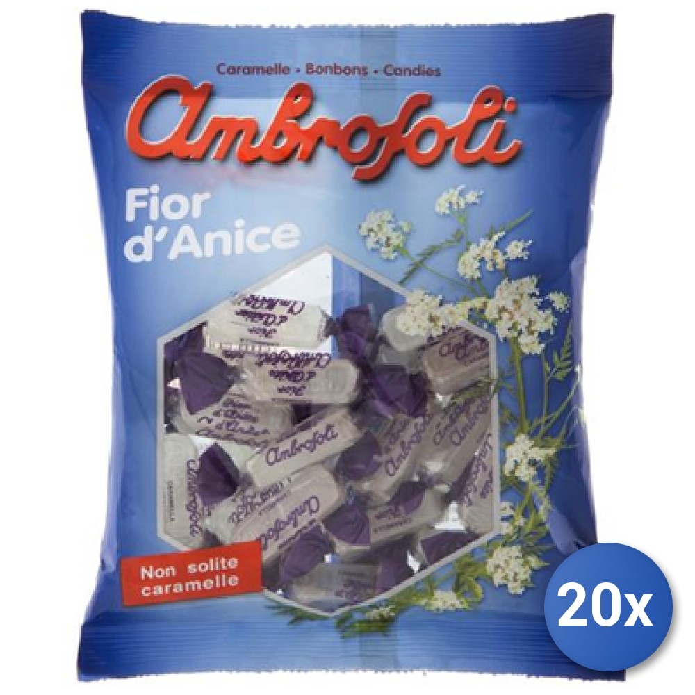 20X Multipack Ambrosoli Anise Candies 150g