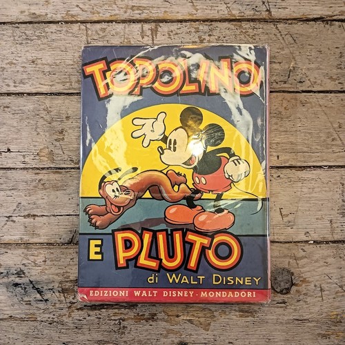 Walt Disney, Topolino e Pluto, Mondadori, 1938 prima edizione