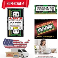 16GB DDR4 3200 MHz SO-DIMM RAM - Boost Laptop Performance with Easy Install