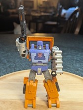 Transformers War for Cybertron Kingdom Huffer Loose Complete