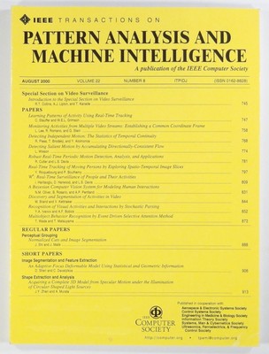 2000 Aug PATTERN ANALYSIS & MACHINE INTELLIGENCE machine learning AI neural nets